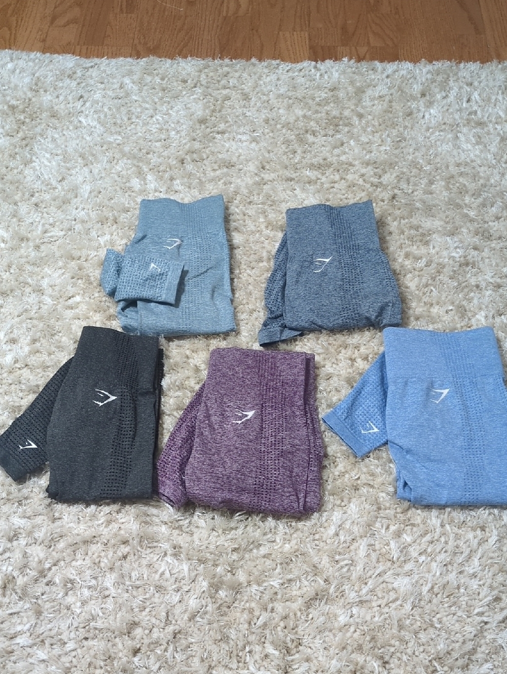 Gymshark Seamless Leggings  in Lt Blue, Blue, Purple, Gray, Black Moving Sale !